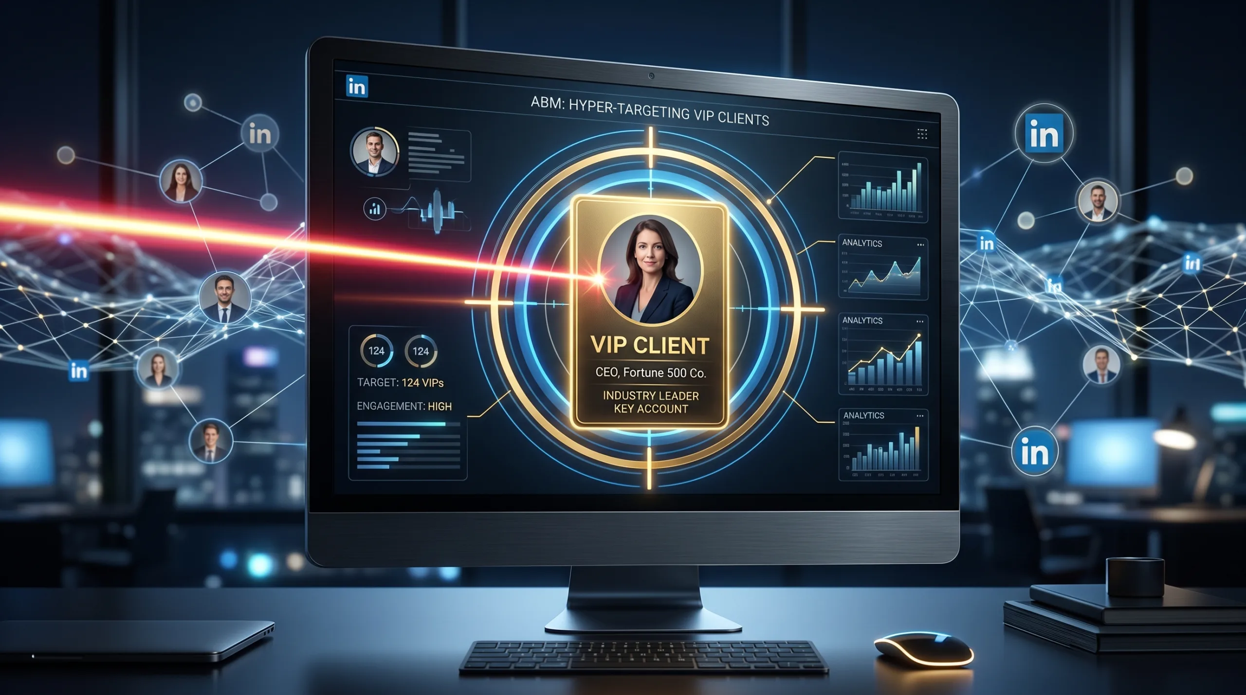 Account-Based Marketing (ABM): Hyper-Targeting VIP Clients with LinkedIn Ads